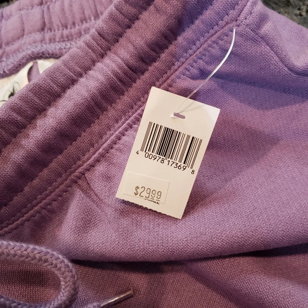 Disney Parks Disneyland Resort Purple Loungewear Set V-Neck Pullover Pants Small - Picture 14 of 14